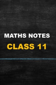 Cover Image of Maths Class 11 Notes By Radius JEE Institute