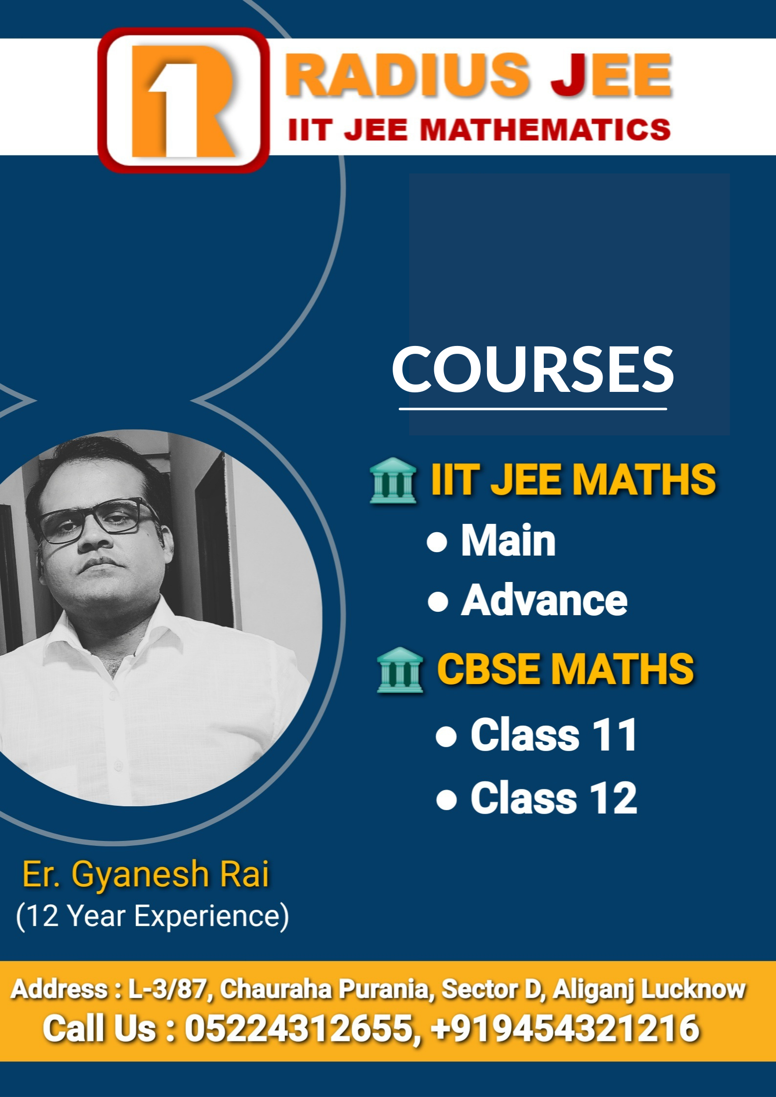 IIT JEE Video Lecture For JEE Main & Advance - RADIUS JEE