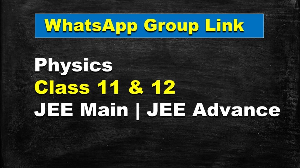 WhatsApp Group Link Physics